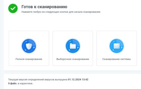 Synology Antivirus Essential&nbsp; обновление от 1.12.2024