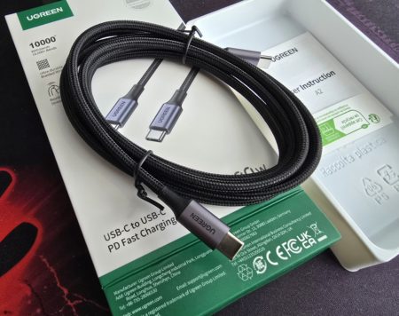 Кабель UGREEN US316 USB-C Cable 2 m